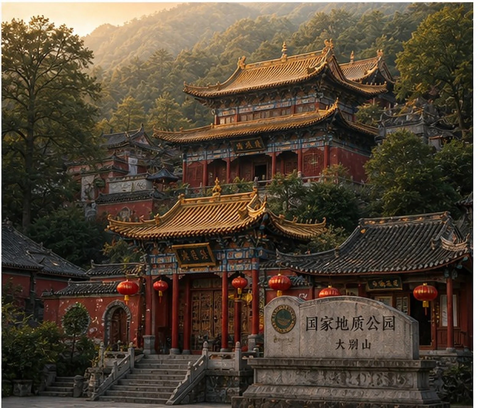 大别山石窟｜亿年地质奇观 · 国家地质公园皇家寺院