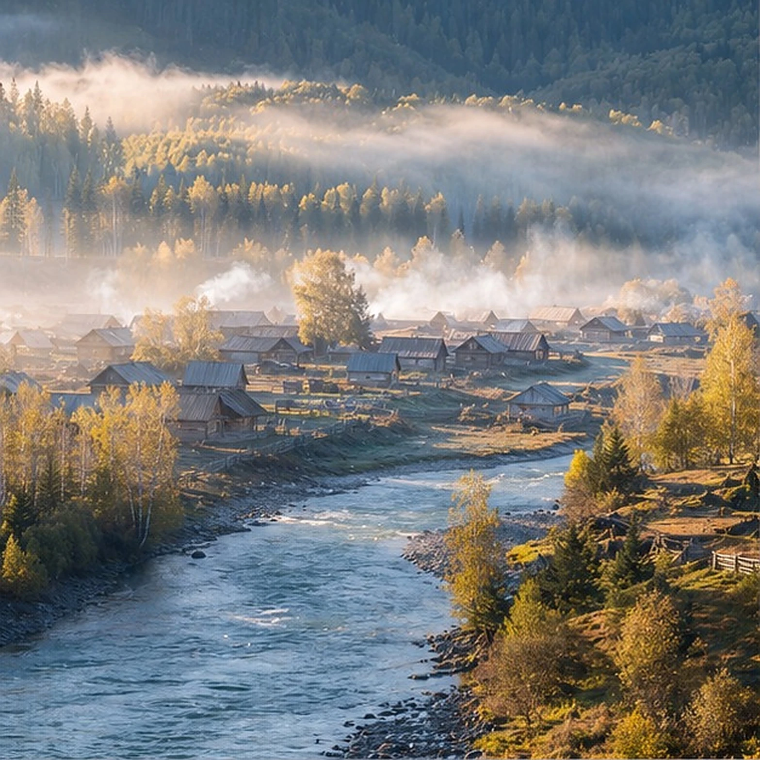 禾木 · 喀纳斯｜神的自留地 · 阿禾公路 · 三湾