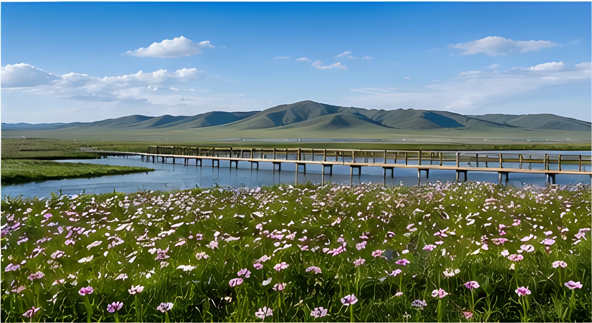 高原湖泊与草原｜若尔盖花湖 · 阿万仓湿地 · 美仁草原