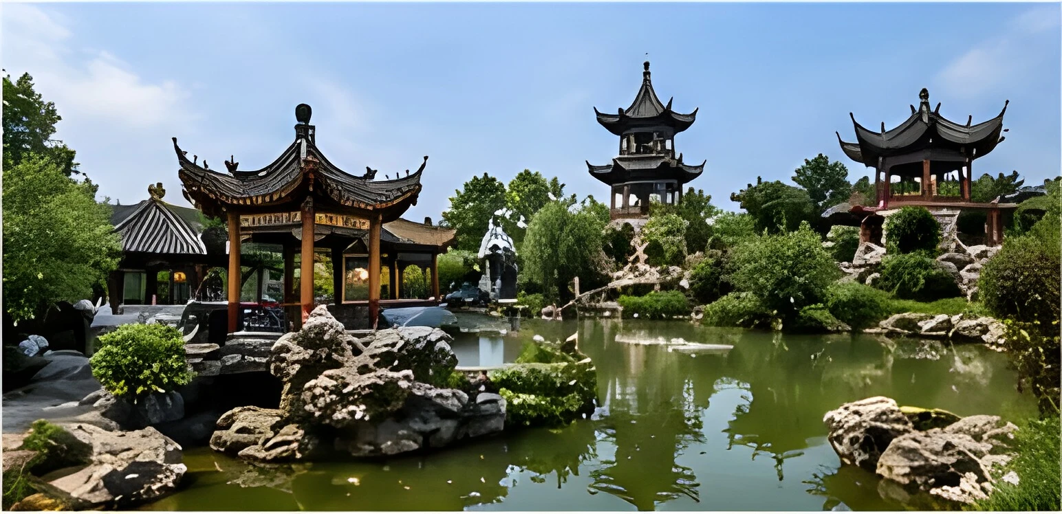 鸟语林 → 世界风光 → 锦绣中华园