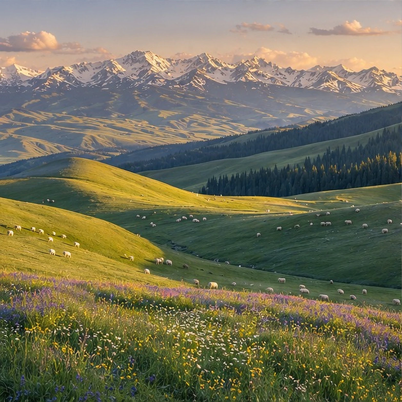 夏塔 + 喀拉峻 + 那拉提｜三大高山草原 · 古道森林