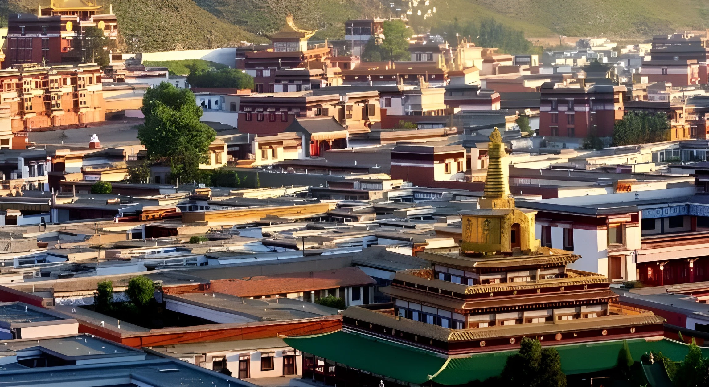 安多藏传佛教｜拉卜楞寺 · 宁玛寺 · 郎木寺三寺合一