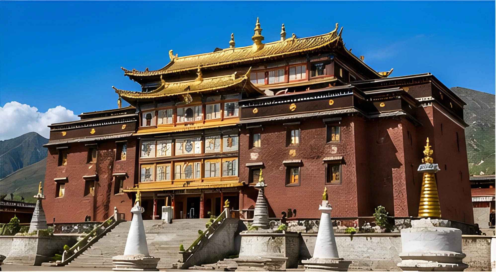 郎木寺 → 玛曲 → 阿万仓湿地 → 宁玛寺 → 黄河首曲 → 郎木寺