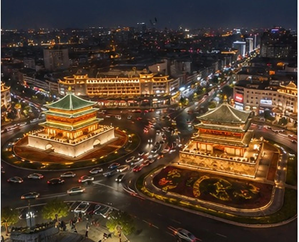 古城地标｜钟鼓楼广场 · 永兴坊 · 回民街